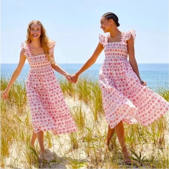 HILL HOUSE The Ellie Nap Dress in Mermaid XS - Picture 2 of 6